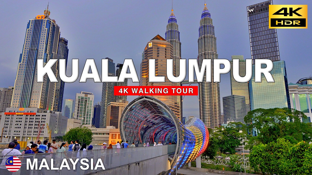 Куала-Лумпур – От Исторического Центра KL до KLCC и Букит Бинтанг | Малайзия 🇲🇾 Май 2025 [4K HDR]