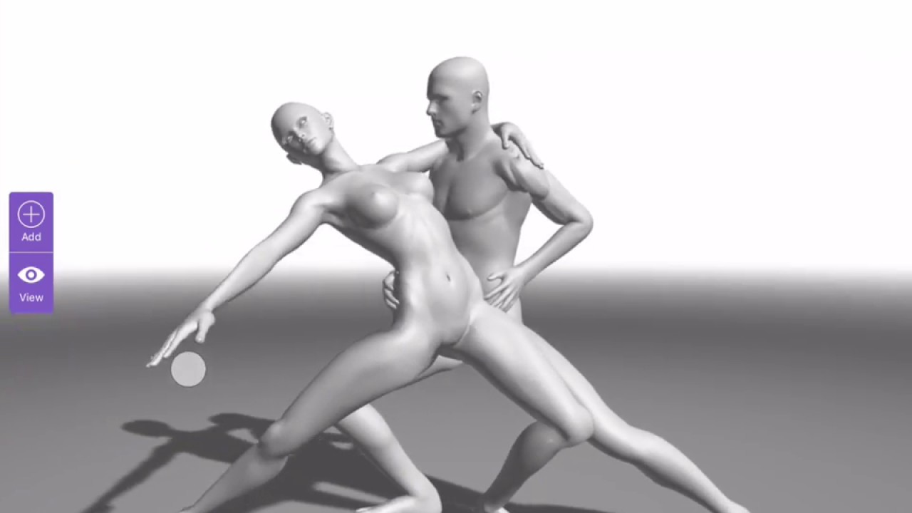 How to pose multiple models