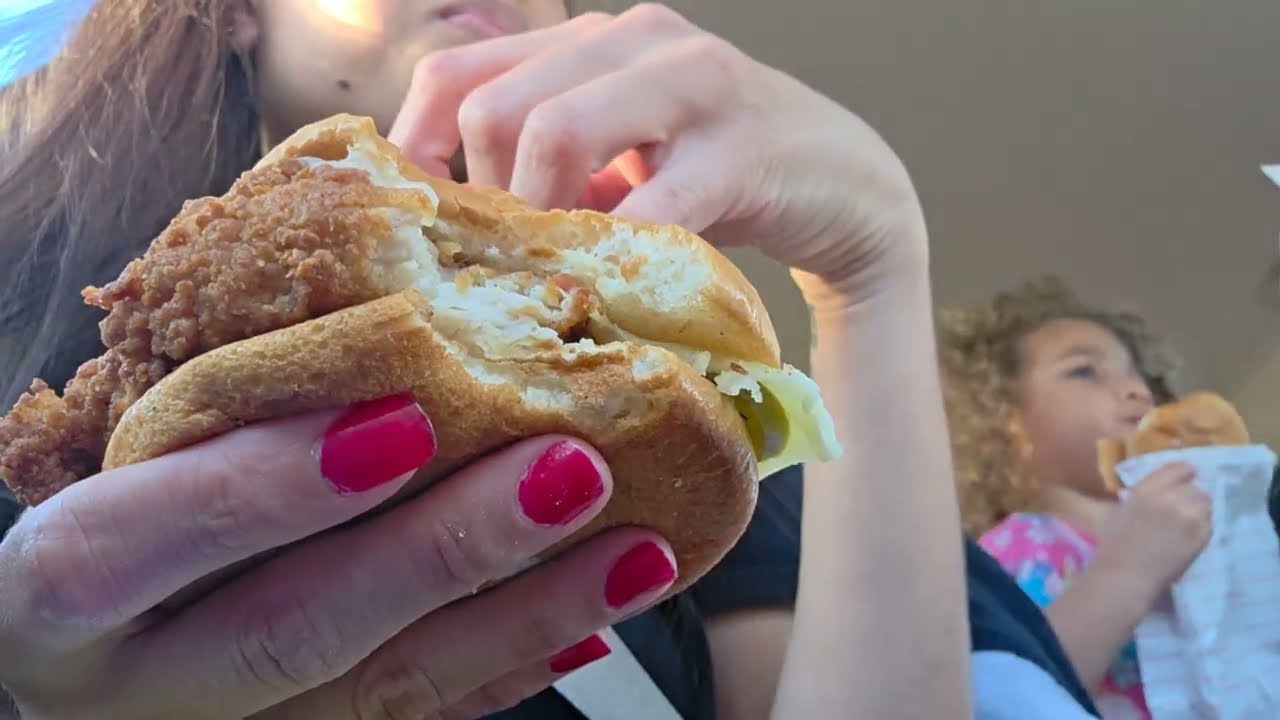 Trying the new Jalapeño Ranch Club at Chick fil A