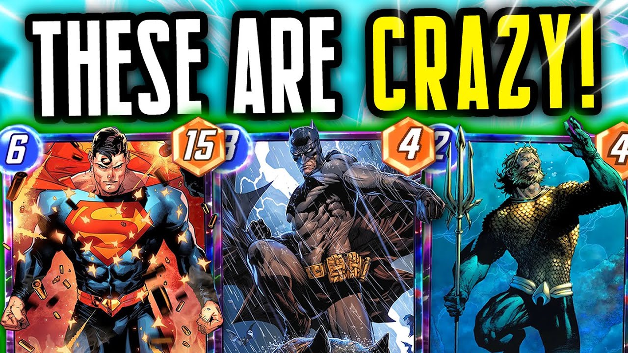 Justice League in Marvel Snap?! - Superman, Batman, Aquaman & More Custom DC Characters & Locations!