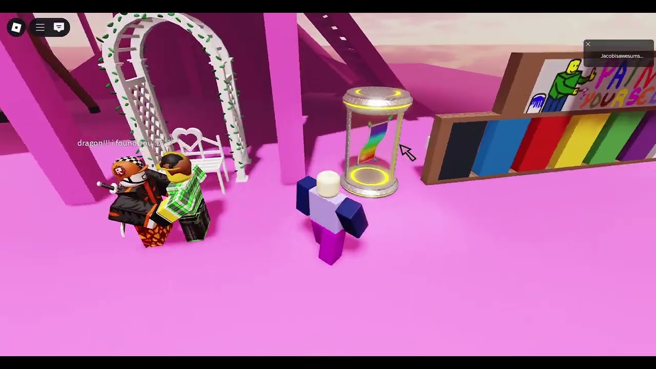 Playing dragonace obby at 10 PM because im bored lel :P