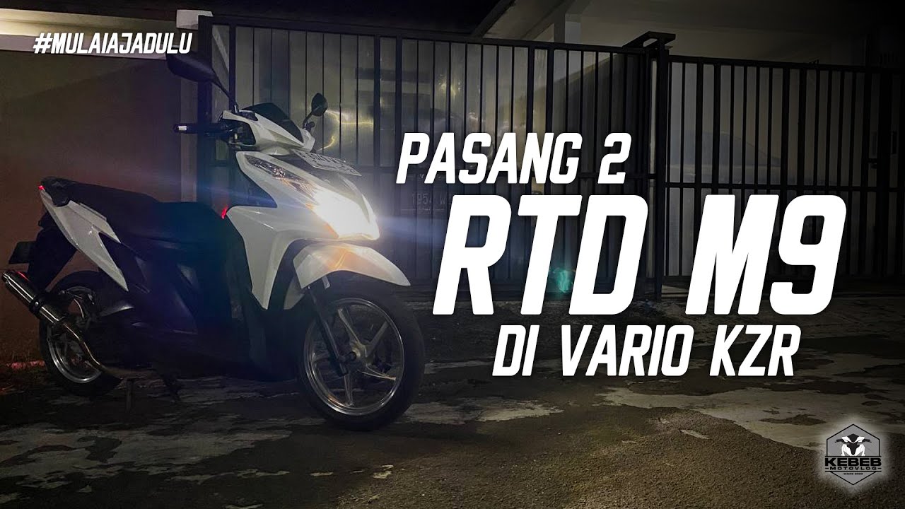 KEBEBMV | PASANG 2 RTD M9 + RELAY PNP DI VARIO KZR‼️HASILNYA TERNYATA⁉️