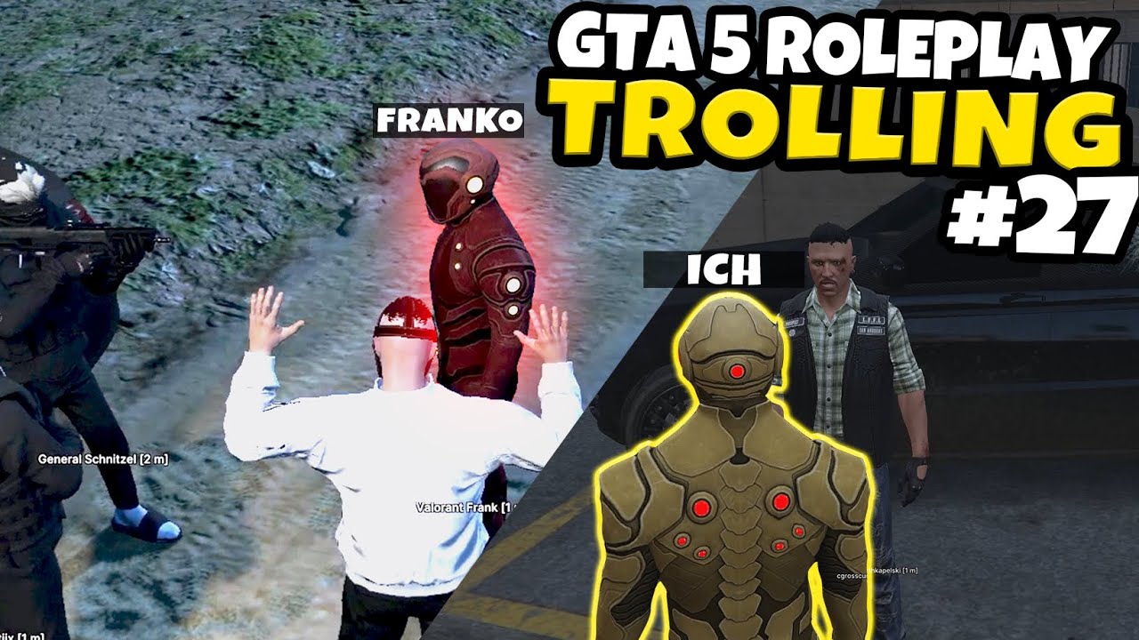 Als Admin in GTA 5 RP ausgeben - GTA 5 Roleplay Trolling