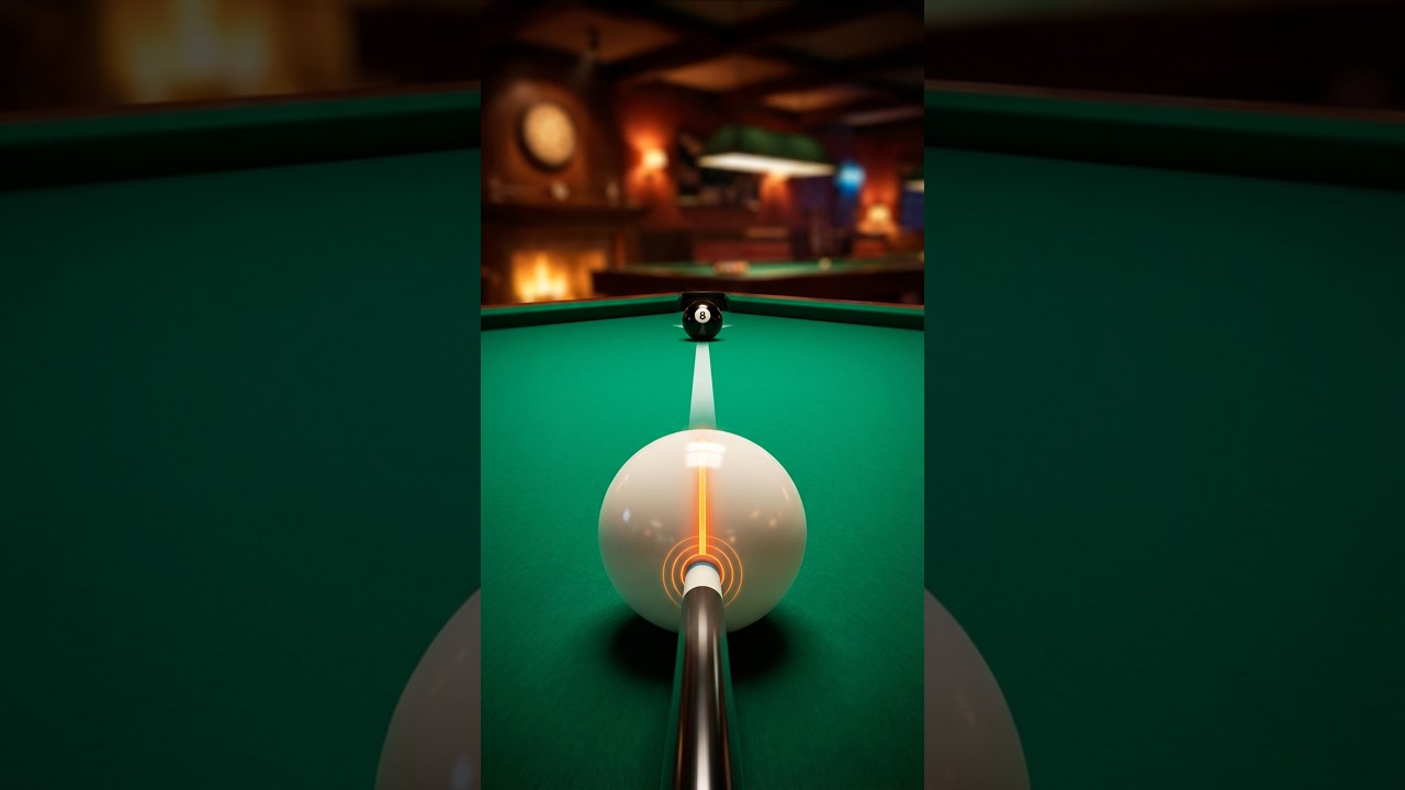 The QUICKEST Way To Improve - Center Ball Training  #pool1 #billiardball #ball