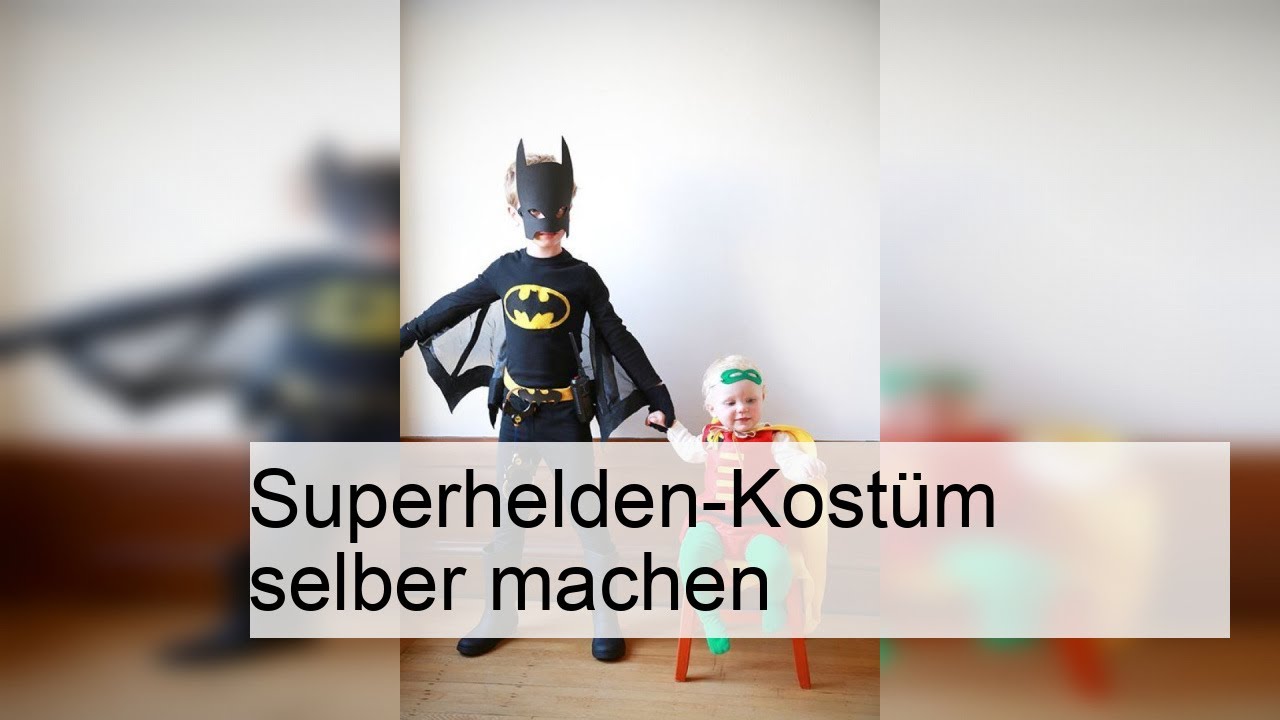 DIY Superhelden-Kost&uuml;m: So machst du dein eigenes Kost&uuml;m Schritt f&uuml;r Schritt!