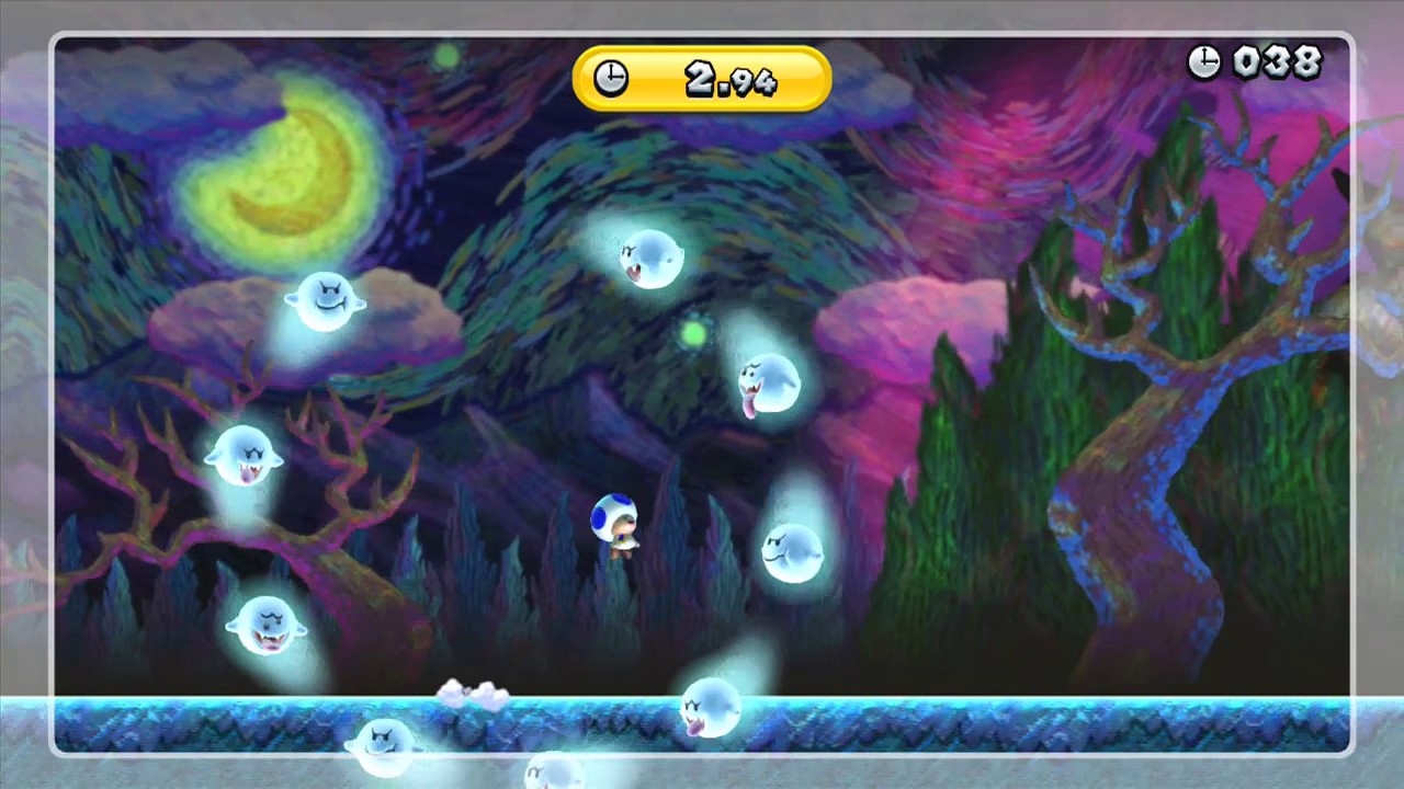 New Super Mario Bros. U Herausforderungen - Buu-Huu-Ballett