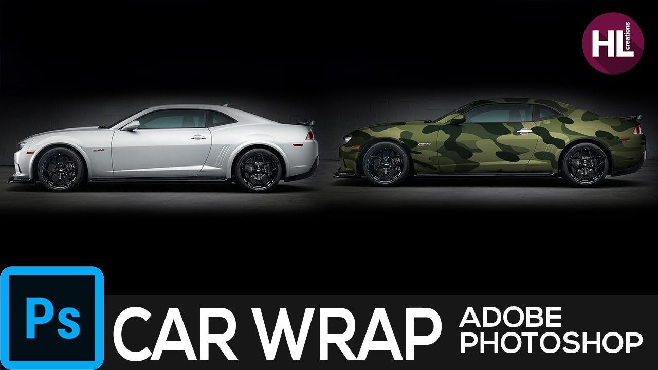 How to make a car Wrap Design in Photoshop CC