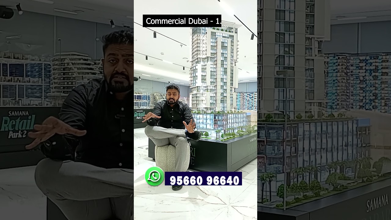 # ID - 139 Dubai ROI Goldmine - Commercial  Just Rs. 1.9 Crs* ☎️ 95660 96640