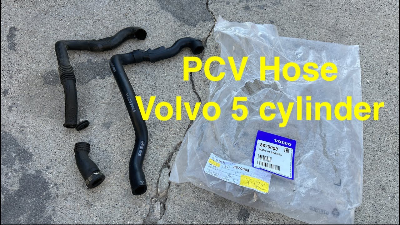 Volvo PCV hose on 5 cylinder gas engines. Check yours!