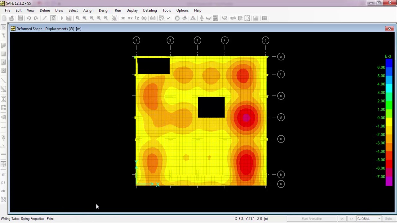 3- SAFE Solid Slab part 2  ... شرح سوليد سلاب م/ وليد عبدالغفار