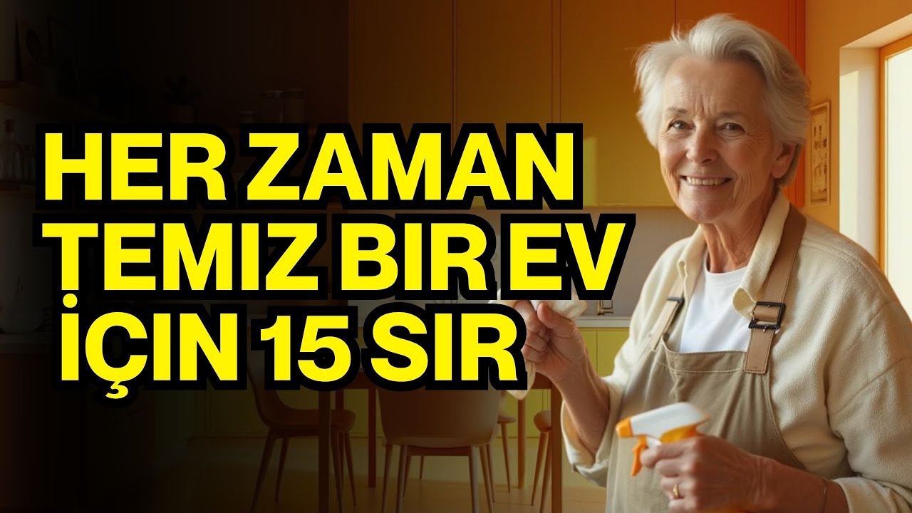 Evinizi her zaman temiz tutmak için profesyonellerin 15 sırrı
