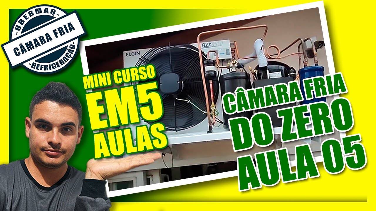 MONTAGEM DE CAMARA FRIA VIDEO 5 PASSO A PASSO