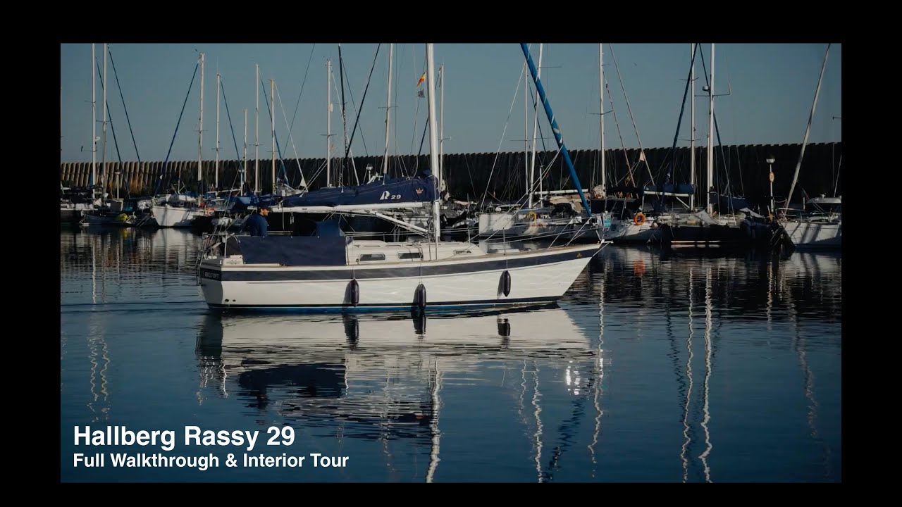 Inside a Hallberg-Rassy 29 | Stunning Scandinavian Build Quality – For Sale Now!