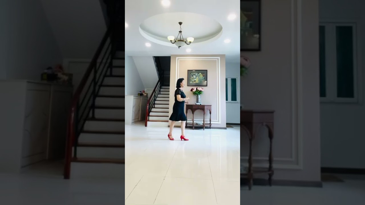 Cha Cha Cha Bài 1 - Học nhảy bước cơ bản Ngang - Dọc