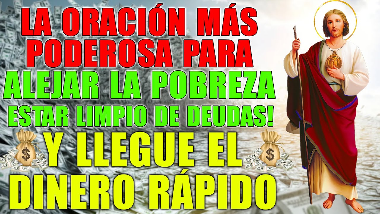 Hoy Visitaré tu Casas y Te traigo Grandes Bendiciones 💰San Judas Tadeo💰PARA QUE LLEGUE EL 💵