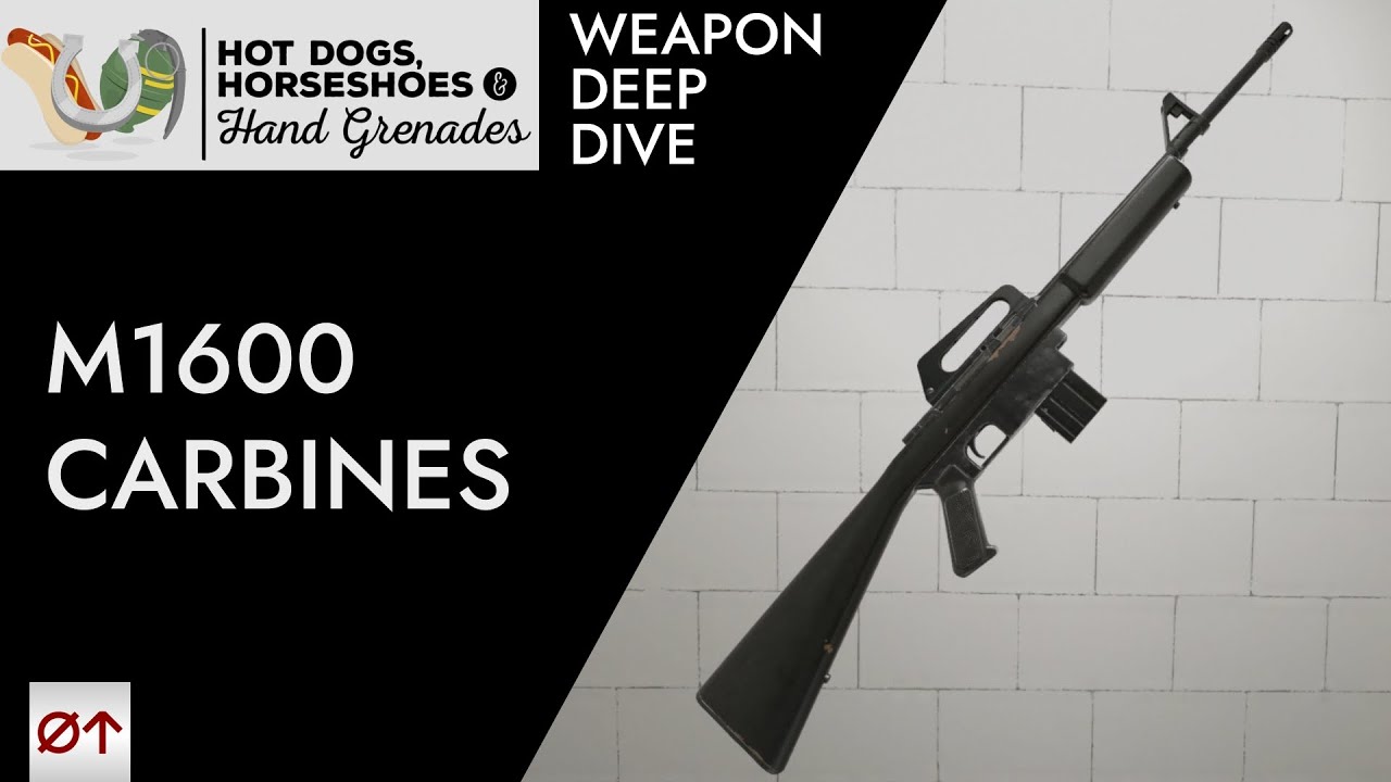 M1600 carbines // H3VR Weapon Deep Dive