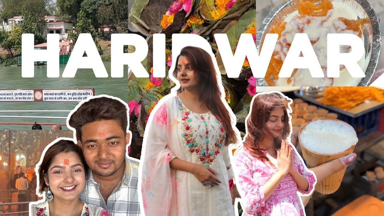 Haridwar Vlog 🛕 || Amader train 14 hours late || Prothom  bar Pahare berate aslam😍
