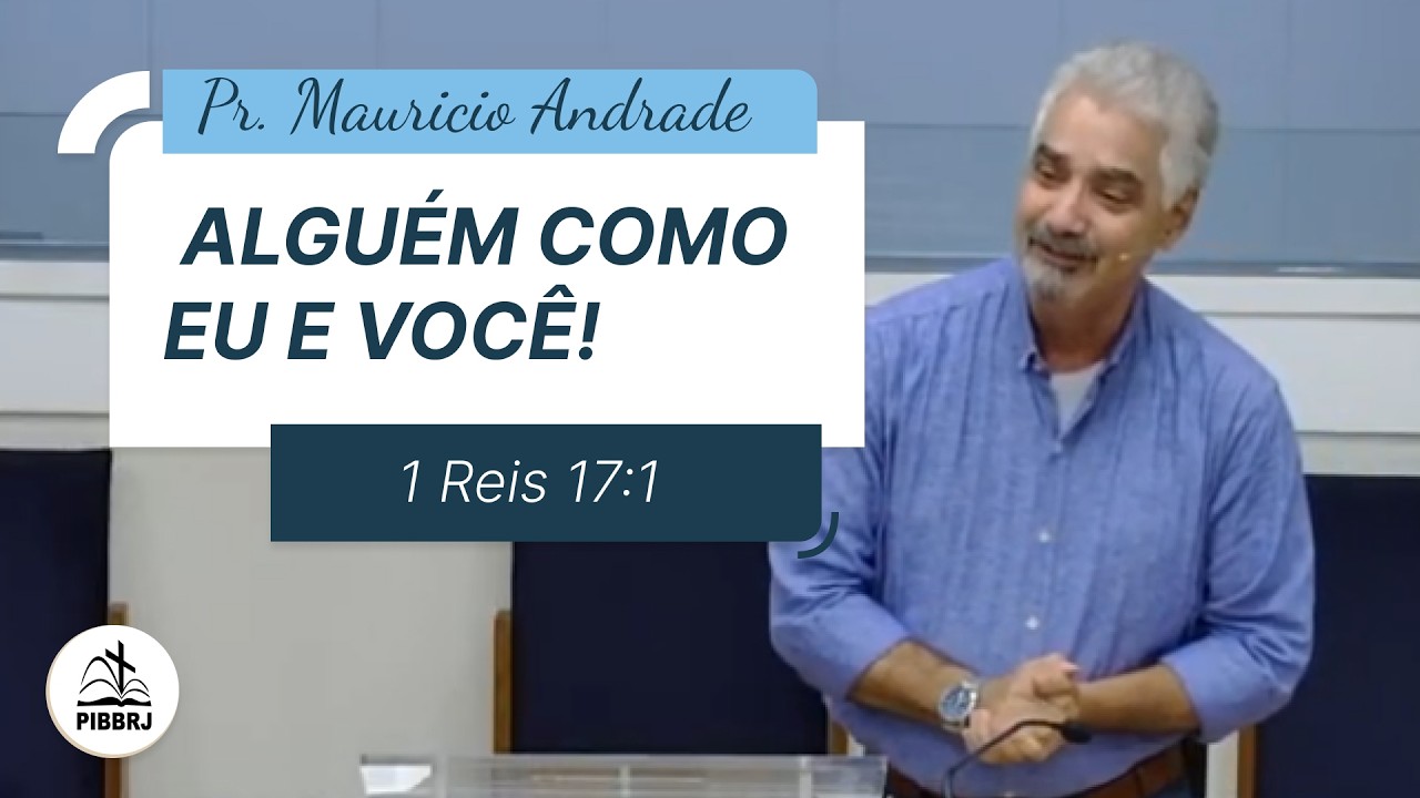 PIBBRJ - Pregação Expositiva: 1 Reis 17:1 - Culto Vespertino 08.02.2026
