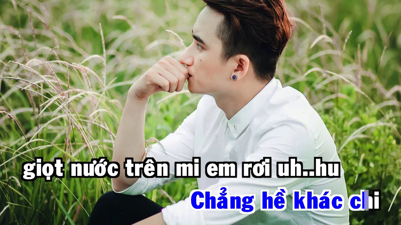 Khi Người Mình Yêu Khóc   Phan Mạnh Quỳnh Karaoke Beat