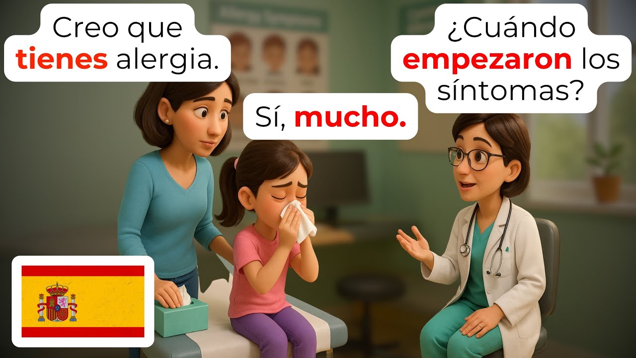 🇪🇸 Master Health Conversations at the Doctor's Office | A1-A2 | Learn Spanish