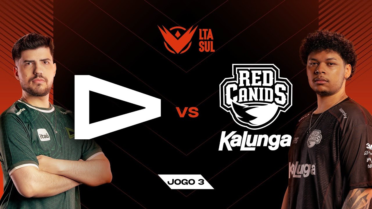 LOUD x RED | LTA Sul 2025 - Etapa 2: Fase de Grupos | LOUD x RED Canids Kalunga | Jogo 3