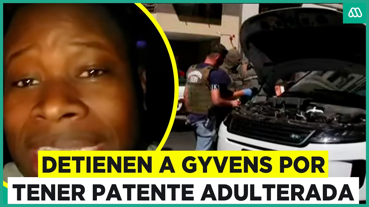 Gyvens de Reggaeton Boys fue detenido por ir en auto con patente adulterada: Portaba revólver robado