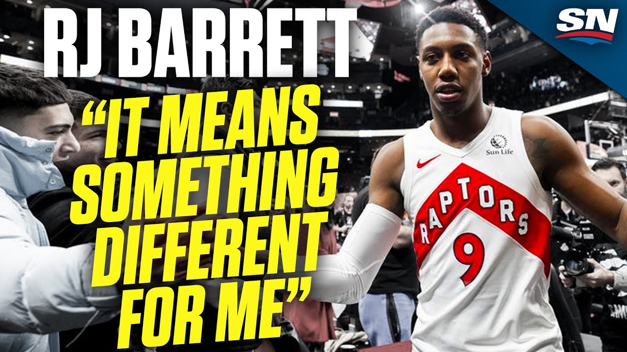 What Playing In Toronto Means To RJ Barrett