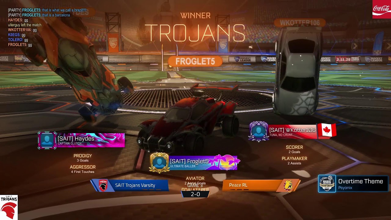 SAIT Esports - Rocket League - [5:30pm - Mar 10 2026]