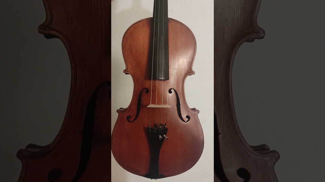 Interesting Violin, Probably England, Circa 1940s #shorts