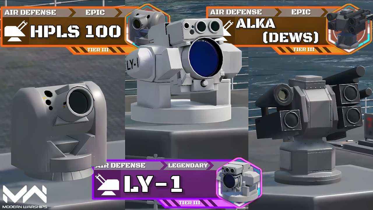 LY-1 VS HPLS 100 & ALKA DEWS (Best Market Laser Air Defense) | Laser CIWS Comparison 