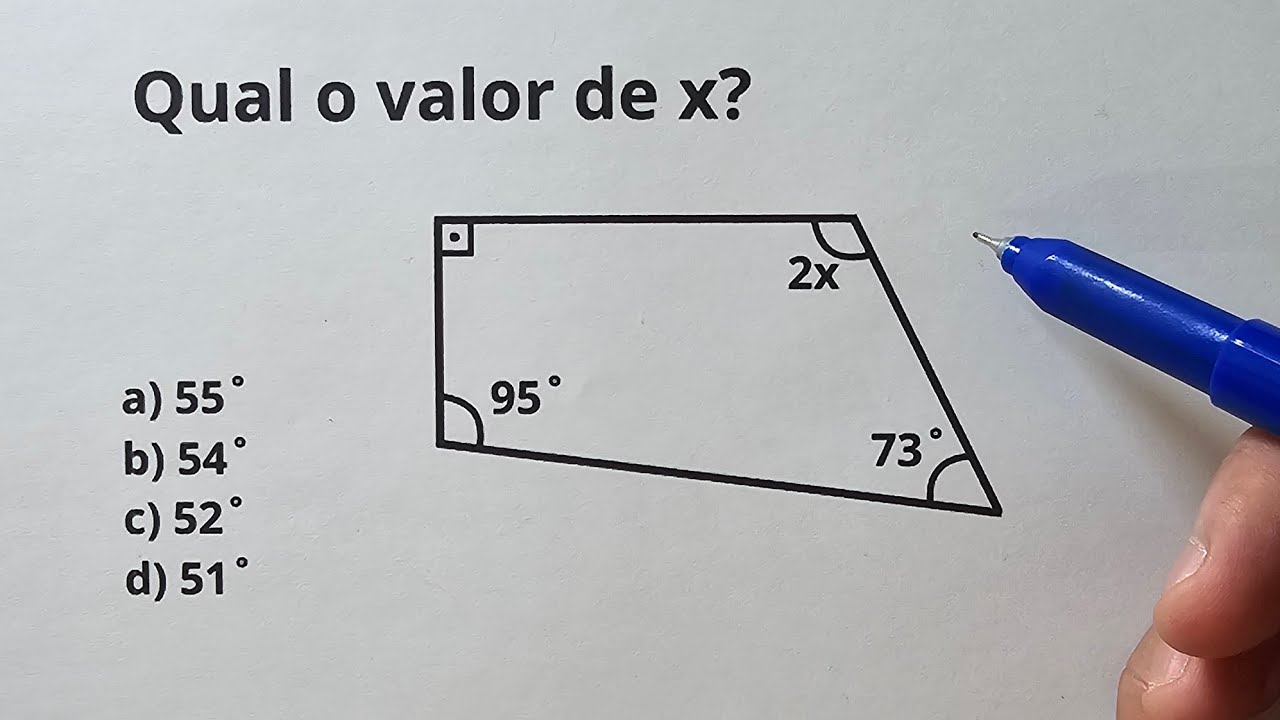 COMO CALCULAR O VALOR DOS ÂNGULOS?