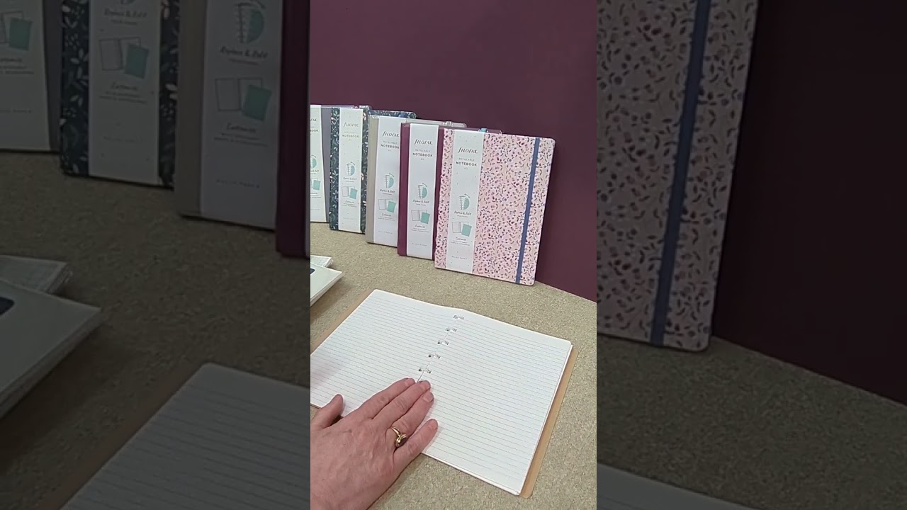Filofax refillable notebooks - no ordinary notebook
