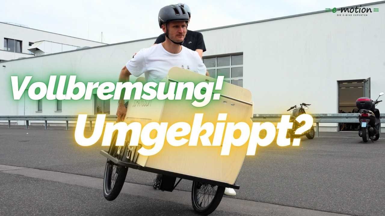 Fahrsicherheit mit dem Lastenrad 💥 | Worauf ihr achten solltet!