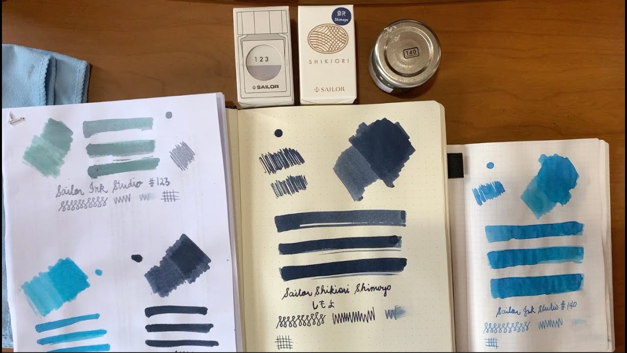 Let's INKSplore | Sailor Ink Studio # 123 | # 140 | Shikiori Shimoyo | No Talking