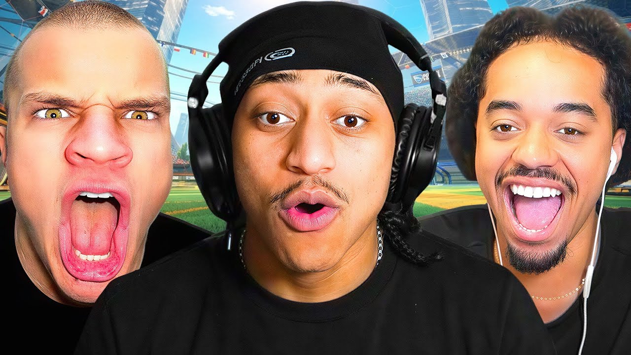 Yugi & Arky Play In Jynxzi's Rocket League Tournament!