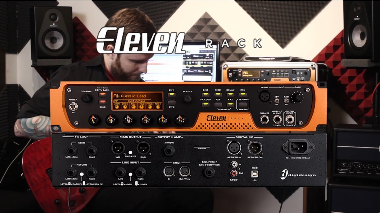 Avid Eleven Rack Review - Broken Shield Production