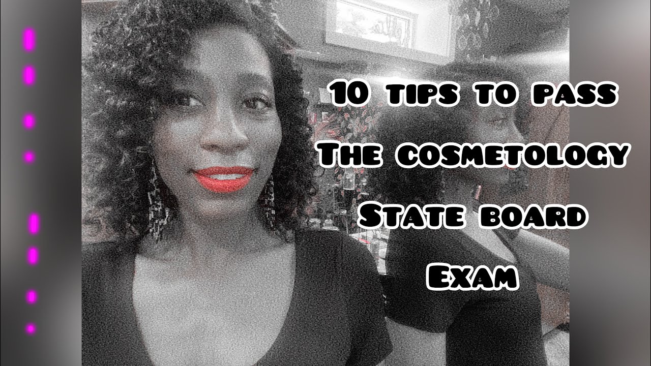 Ten Tips To Pass The Cosmetology State Board Exam #cosmetology #testtakingtips #beautyschool #hair