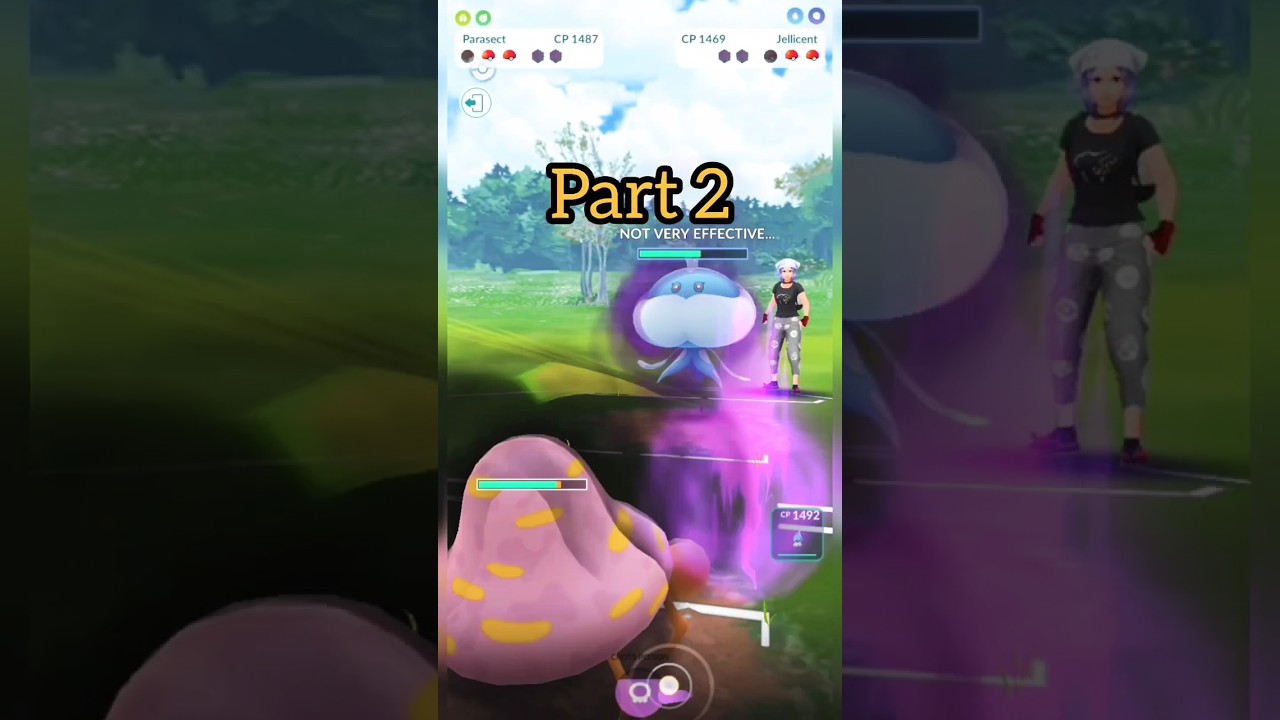 Exeggutor, water type Castform & Parasect in Spring cup Pokemon go (part 2) #pokemongo 💥⚡