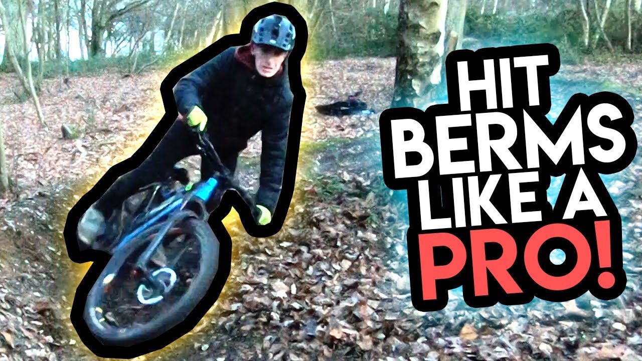 HOW TO DRIFT INTO A BERM! (NO-BRAKE BERM CUTTING)