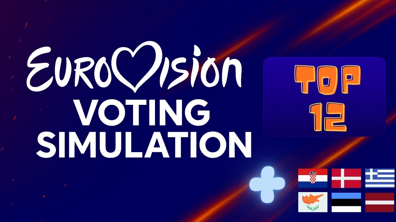 Eurovision Song Contest 2026 Voting Simulation - TOP 12 (NEW: 🇭🇷🇨🇾🇩🇰🇪🇪🇬🇷🇱🇻)