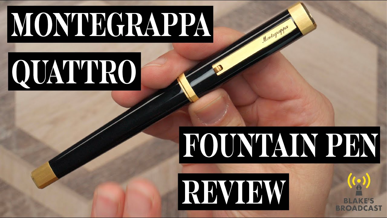 Обзор перьевой ручки Montegrappa Quattro 4K