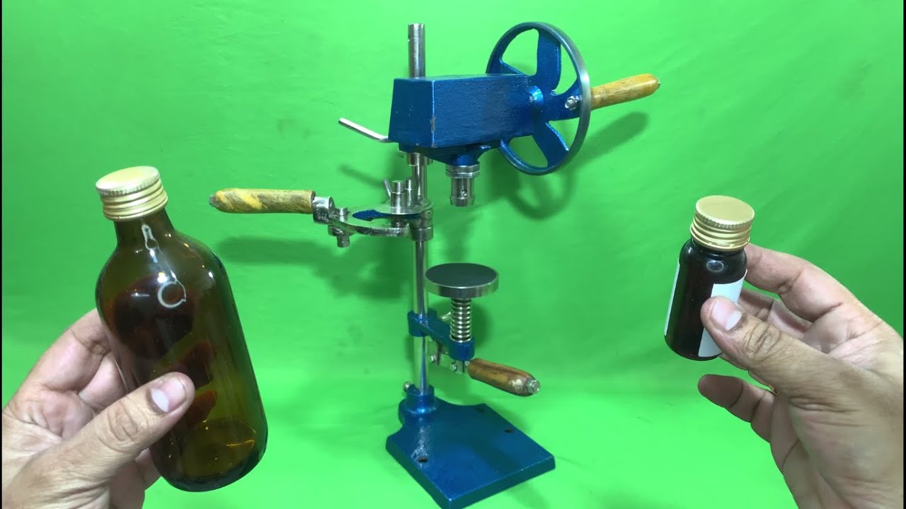 Manual Hand Operated Metal Cap Sealing Machine / Metal Cap Sealing Machine /ROPP Cap Sealing Machine