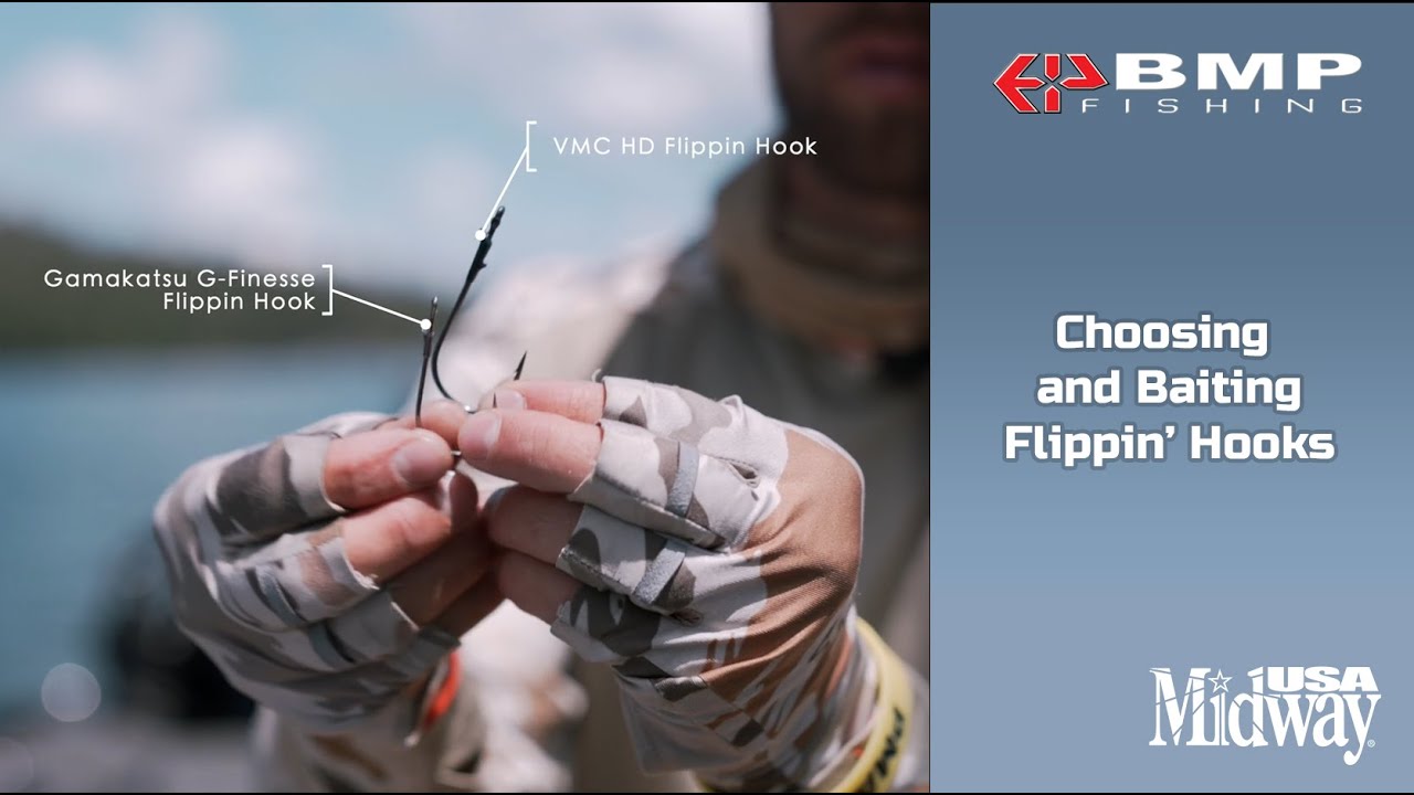 Choosing and Baiting Your Flippin' Hooks | Brandon Palaniuk