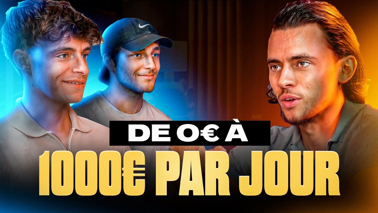 Ils passent de 0&euro; &agrave; 1k&euro; par jour avec mon programme