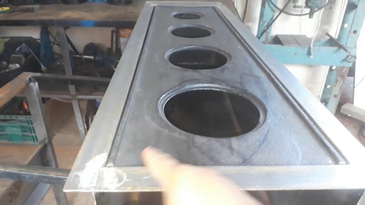 FOGÃO A LENHA DE FERRO