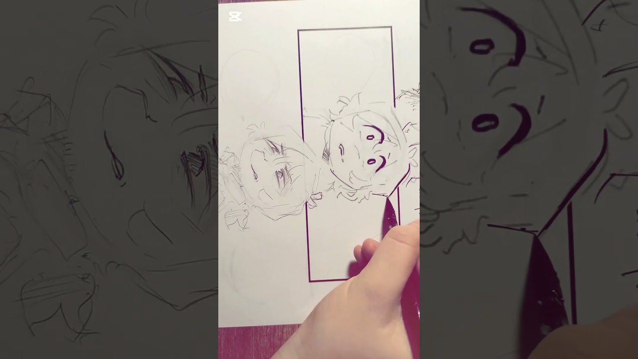 Manga in WIP #oc #art CrazyDucksManga #MangaArt #MangaProgress #MangaCreator #IndieManga
