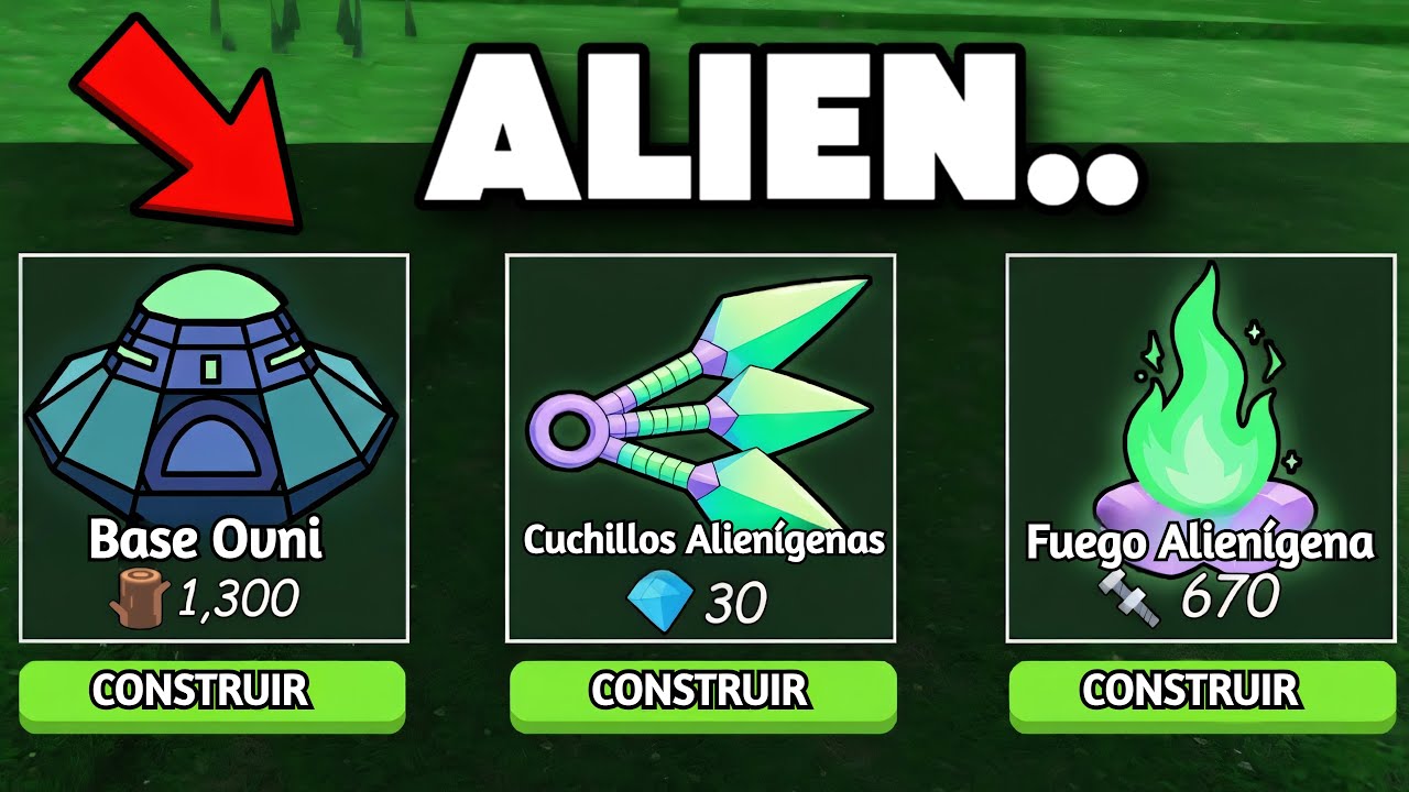 99 NOCHES pero la MESA DE CRAFTEO es ALIEN&Iacute;GENA