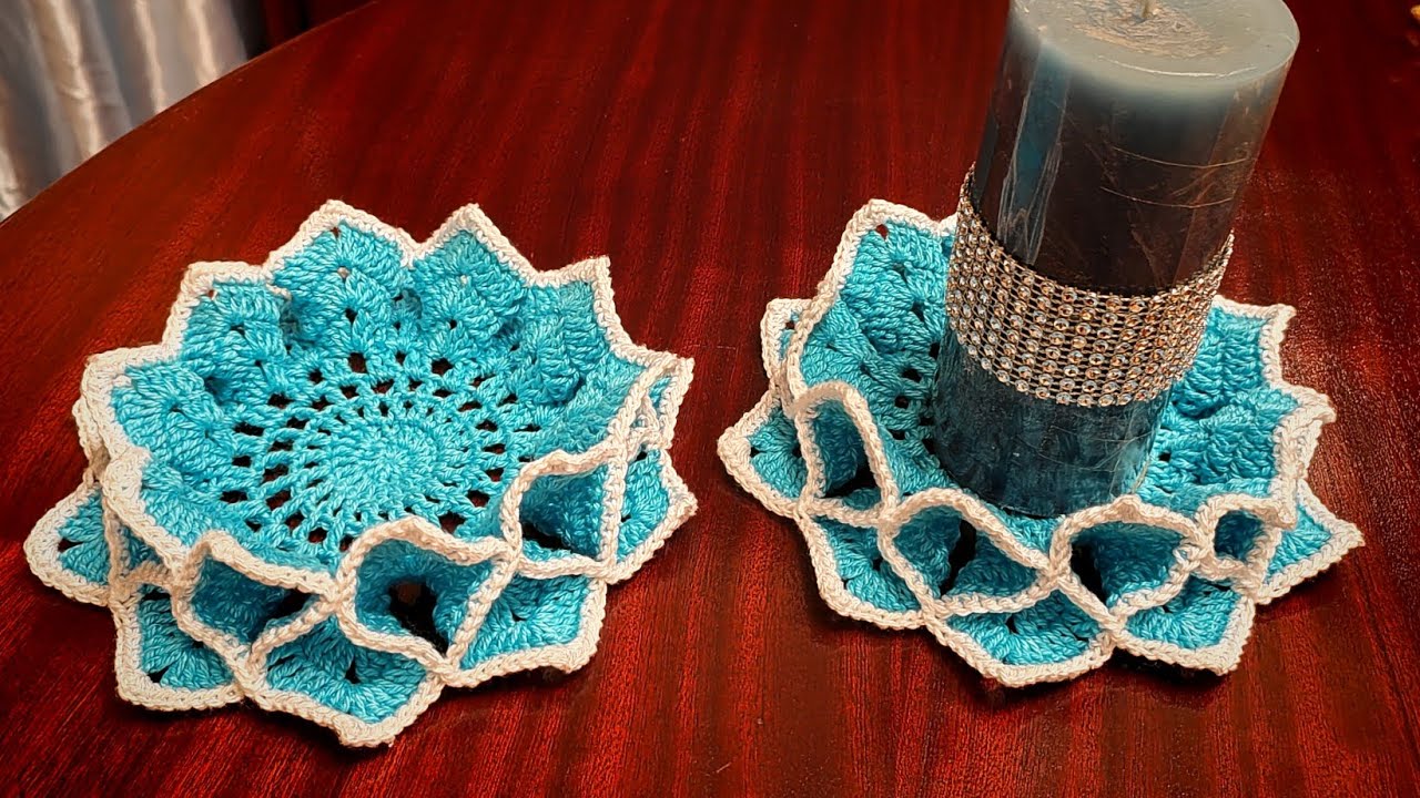 Crochet Candle holder