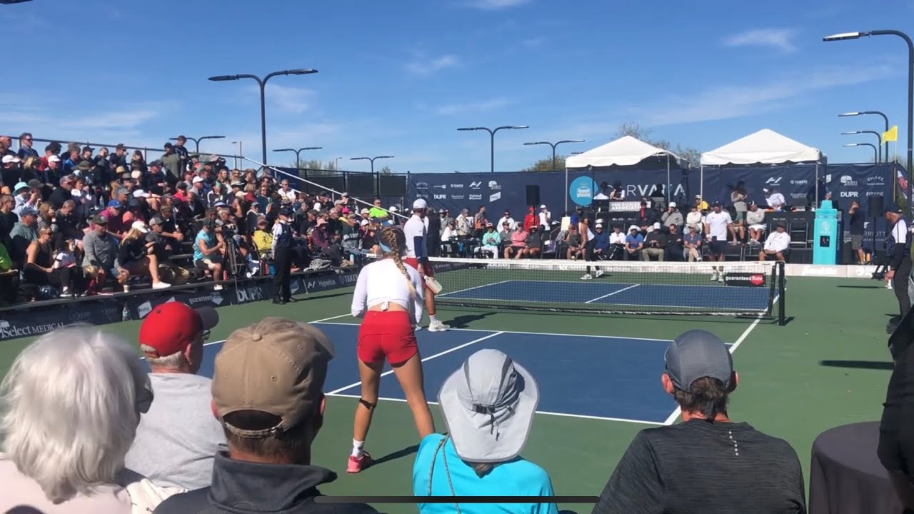 Anna Leigh Waters/Ben Johns vs Callie Smith/AJ Koller - PPA Desert Ridge Open - Mixed Pro Doubles