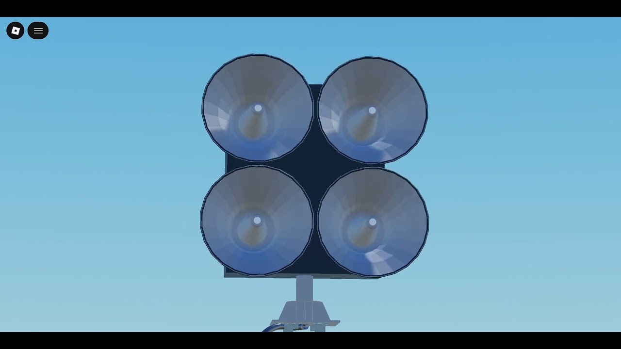 Federal Signal EOWS 408 Tornado siren test Alt Wail (Siren Head Tone) Roblox.